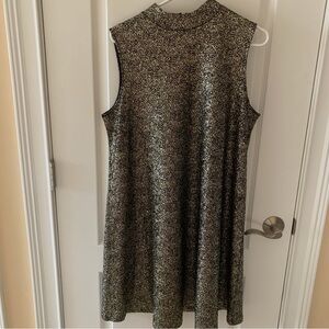 The Limited Elegant Sleeveless Black and White Dress